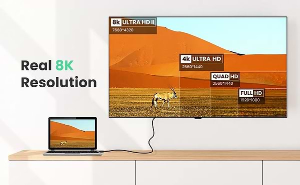 Фото - Кабель HDMI UGREEN HD140 HDMI 2m Black (80403)