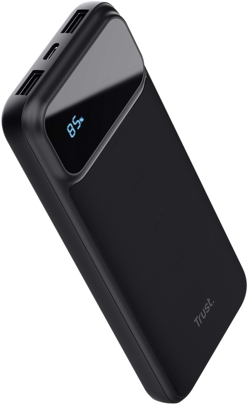 Фото - Батарея мобильная Trust Avala 10000mAh 20W, PD/QC 3.0 Black (25882)