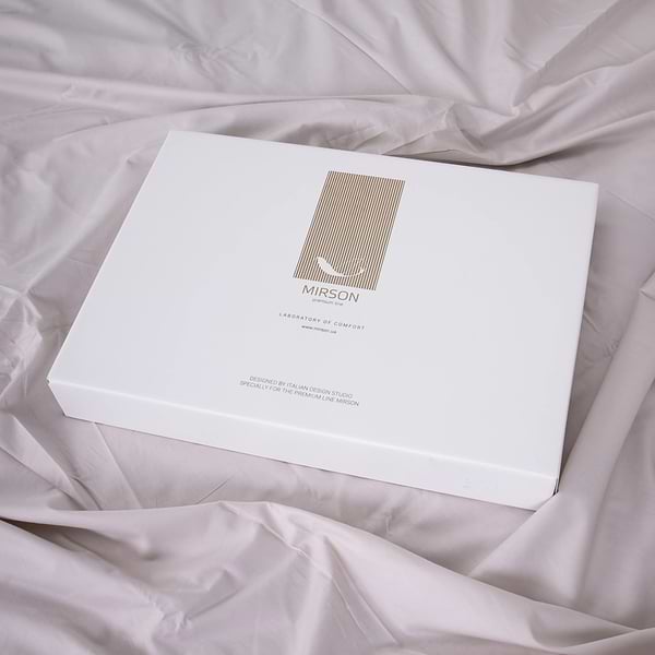 Фото - Комплект постільної білизни MirSon 175х210 см 40-0010 Agatha Варена бавовна (2200009011283)