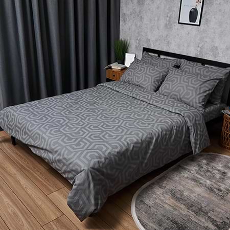 Комплект постельного белья Moon&Star Бязь Gold Люкс Urban Style 150х220 см нав. 70х70 2 шт. (MS-880000470)