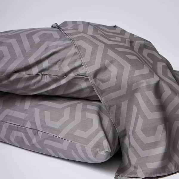 Фото - Комплект постільної білизни Moon&Star Бязь Gold Люкс Urban Style 160х220 +нав. 70х70 см 2 шт. (MS-890000575)