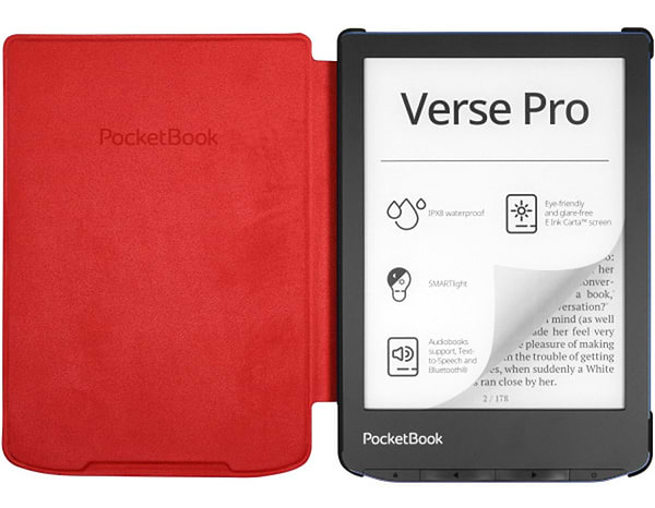 Фото - Чохол для електронної книги PocketBook 6'' Shell Cover PB629/634 Red (H-S-634-R-WW)