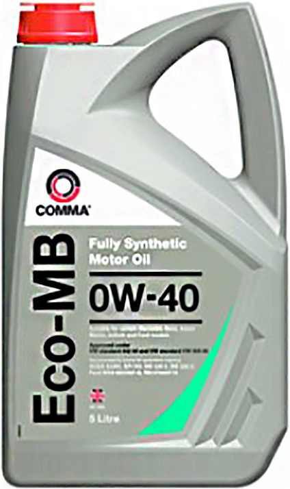 Масло для авто COMMA ECO-MB 0W-40 5л (ECOMB5L)