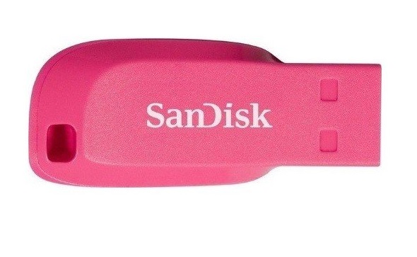 Флеш USB SanDisk Cruzer Blade 16GB USB 2.0 Pink (SDCZ50C-016G-B35PE)