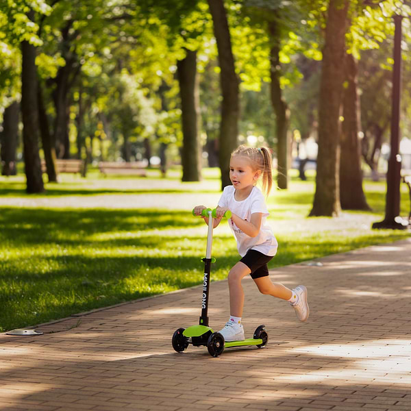 Фото - Триколісний самокат Miqilong Alamo Зелений (ALAMO-125-GREEN)