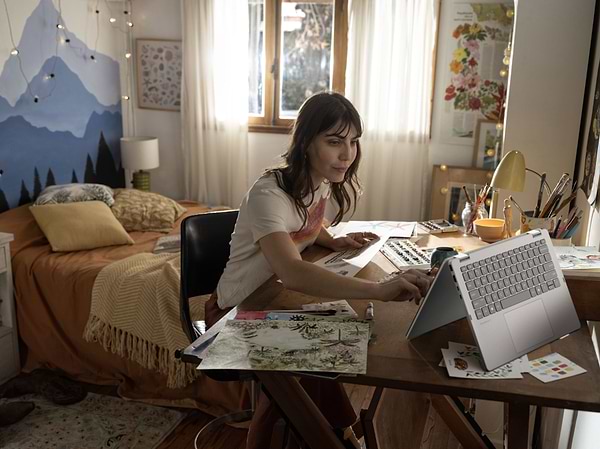 Фото - Ноутбук HP OmniBook 5 Flip 14-fp0036ua (D16H8EA) Glacier Silver