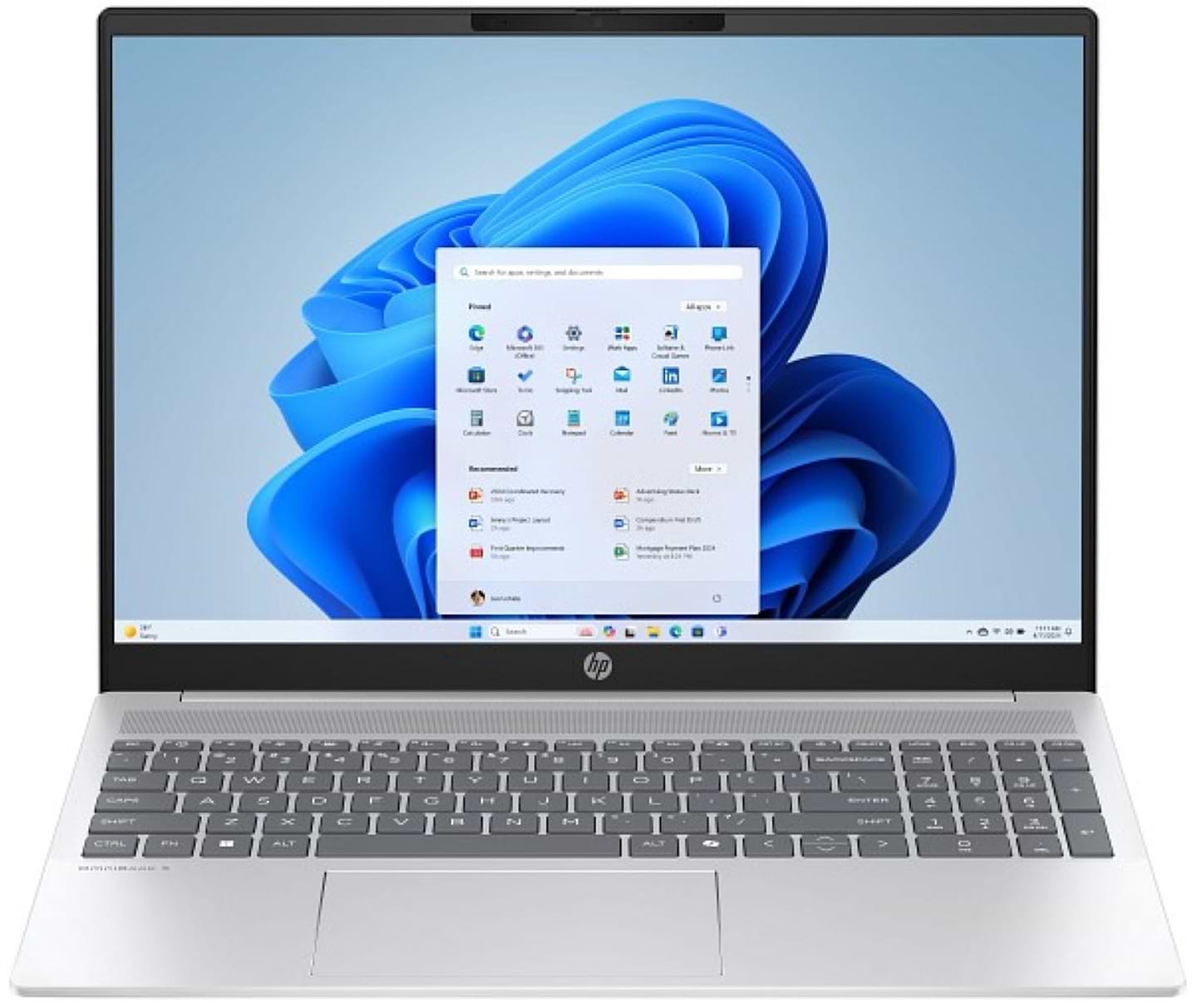 Ноутбук HP OmniBook 5 Laptop 16-bc1013ua (D41WSEA) Glacier Silver