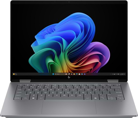 Ноутбук HP OmniBook X Flip x360 14-fk0004ua (C3VD1EA) Meteorite Silver - Фото 1