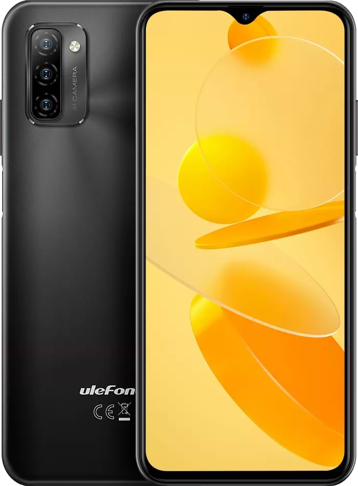 Смартфон Ulefone Note 12P 4/64Gb 4G Black - Фото 1