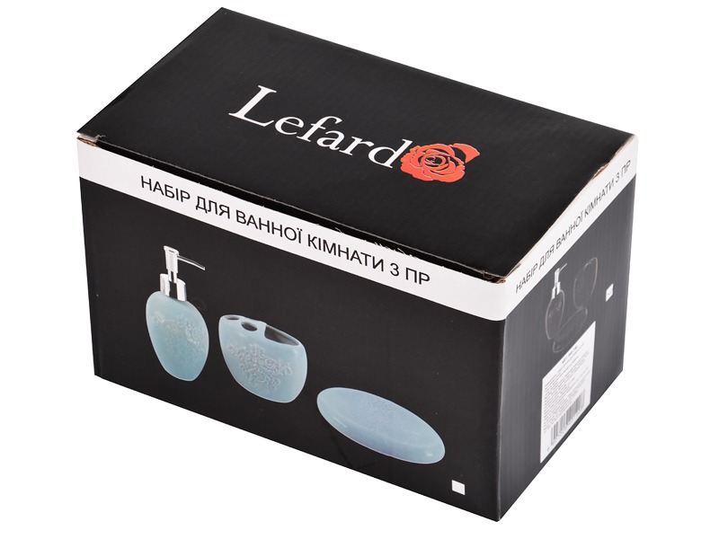 Фото - Органайзер для ванної кімнати Lefard 3 пр. (940-010)