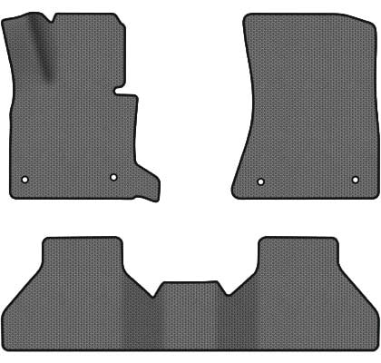 EVA коврики в салон авто EVAtech для X5 (E70) (open threshold) BMW 2006-2013 2 поколение SUV EU (BM325ZD3BW4SGB)