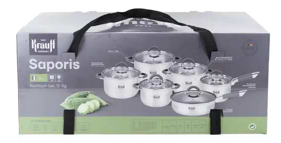 Фото - Набор посуды Krauff 12 пр. (26-242-051)