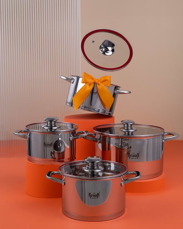 Фото - Набір посуду Krauff 8 пр. (26-238-043)