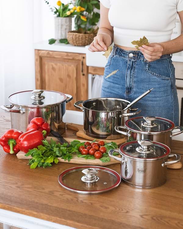 Фото - Набір посуду Krauff 8 пр. (26-238-043)