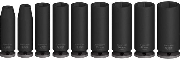 Фото - Набор торцевых головок Bosch Professional Deep 9 шт. 3/8" 63 мм (2.608.003.037)