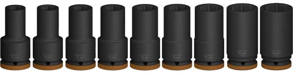 Фото - Набір торцевих голівок Bosch Professional Deep 9 шт. 3/4" (2.608.003.042)