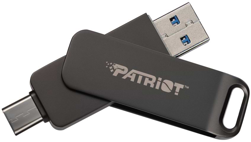 Флеш USB Patriot USB 3.2 Gen 1 Rage R550 1TB Type-A+C (PE1TR550DSAD)