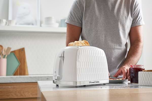 Фото - Тостер Russell Hobbs 26060-56 Honeycomb White