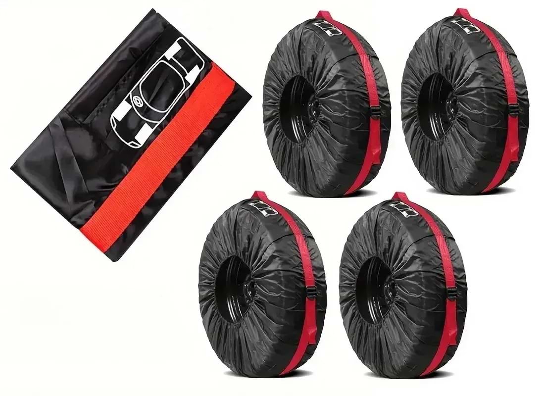 Чохли для коліс авто Poputchik розмір L R17-20, 4 шт. (16-002/4шт)