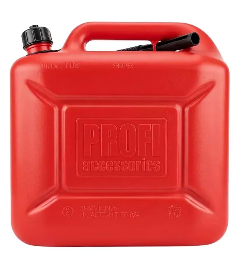 Каністра паливна Poputchik з лійкою 10 л (28-034-IS)