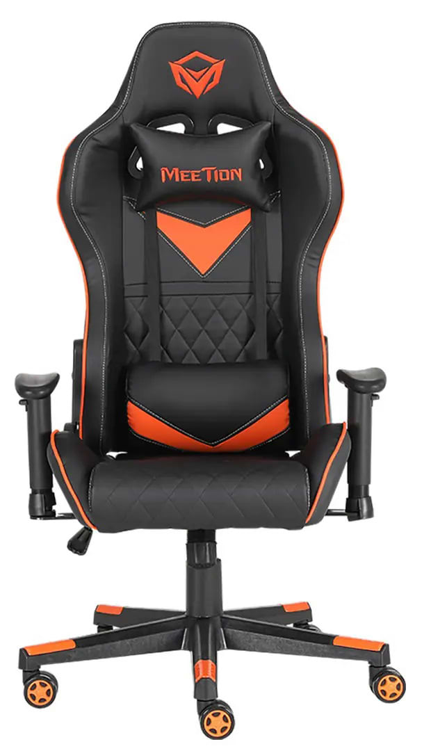 Кресло для геймеров Meetion CHR14 BLACK/ORANGE (MT-CHR14-A)