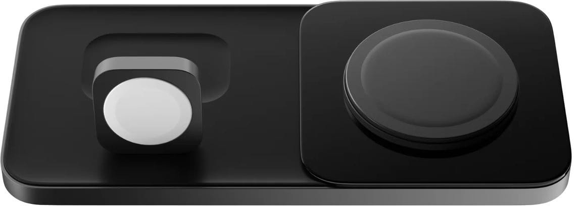 Беспроводное зарядное устройство Nomad Base One Max Qi2 3-in-1 Charging Hub (3rd Gen) Carbide (NM01571885)