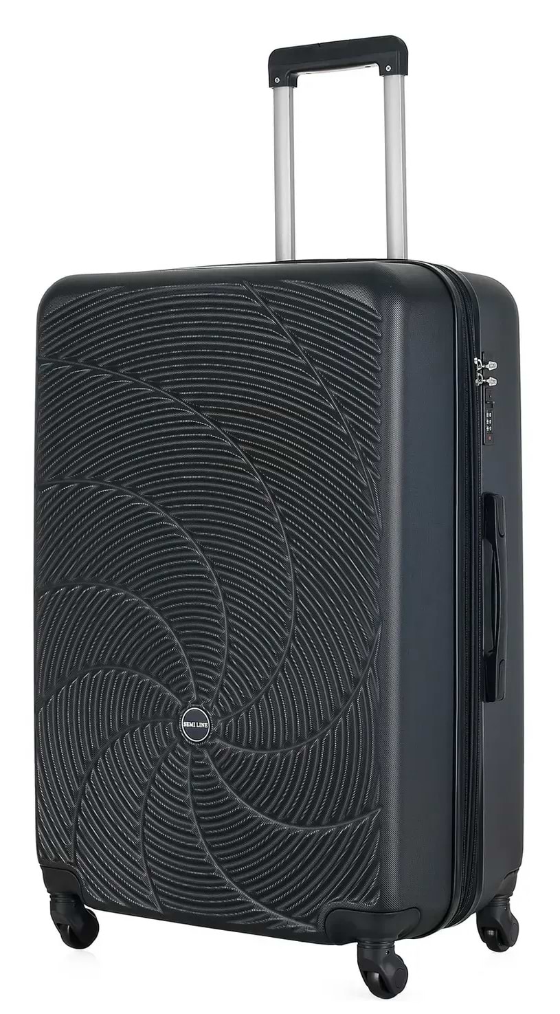 Валіза Semi Line 24" (M) Black (T5925-2)