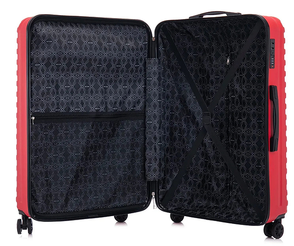 Фото - Валіза Semi Line 24" (M) Red (T5871-3)