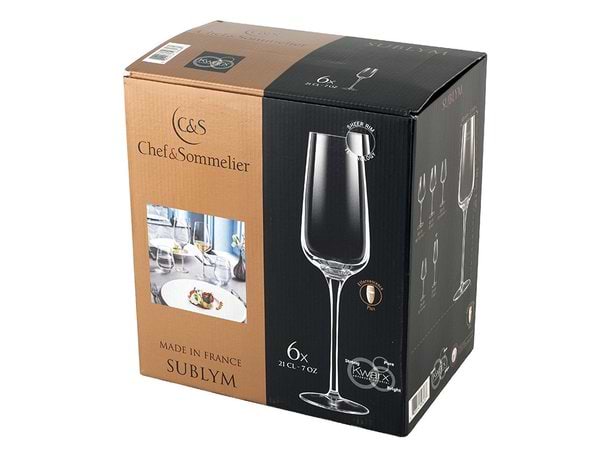 Фото - Набор бокалов C&S Sublym 6x210 мл для шампанского (L2762/1)