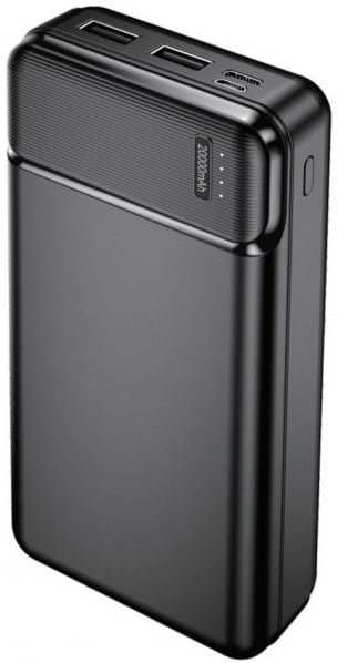 Батарея мобильная Maxlife Power bank MXPB-01 20000 mAh Black - Фото 1