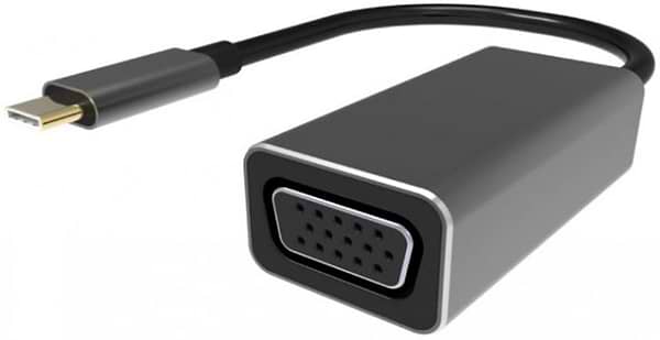 Фото - Переходник Viewcon USB-C на VGA (TE388)