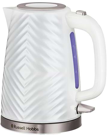 Электрический чайник Russell Hobbs 26381-70 Groove White - Фото 1