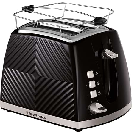 Фото - Тостер Russell Hobbs 26390-56 Groove Black Фото - Тостер Russell Hobbs 26390-56 Groove Black