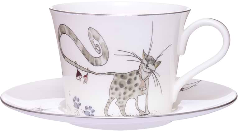 Чашка Lefard Весёлые коты 200 мл 2 пр. (264-695)