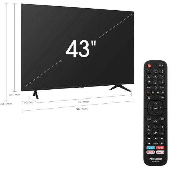 Фото - Телевизор Hisense 43A7100F