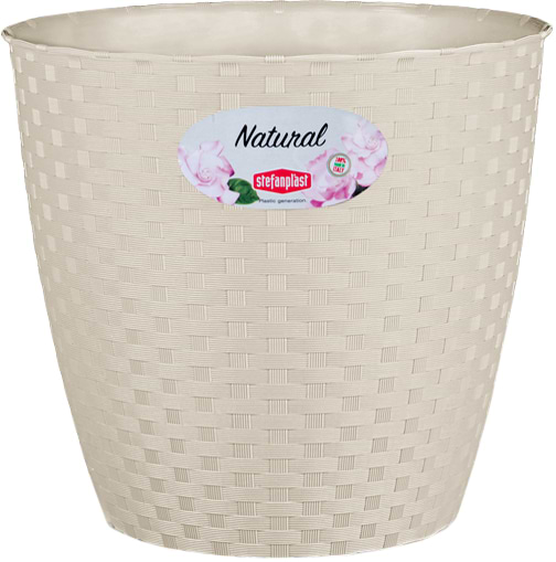 Вазон Stefanplast NATURAL 19х17,5 см 73576