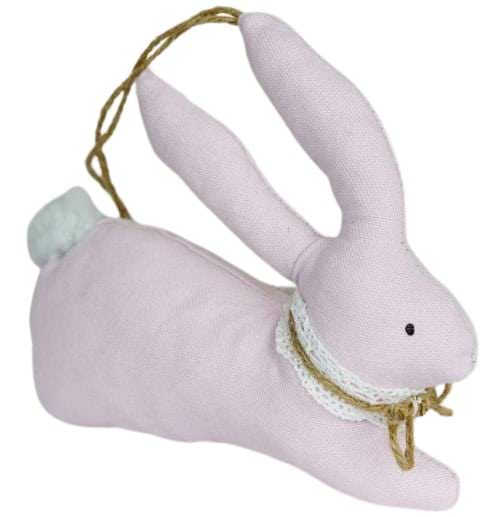 М'яка іграшка Прованс Зайчик рожевий 17 см (028790)