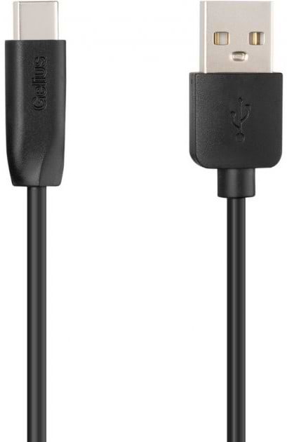 Кабель синхронізації даних Gelius One GP-UC119 Type-C Black 1m (85165)