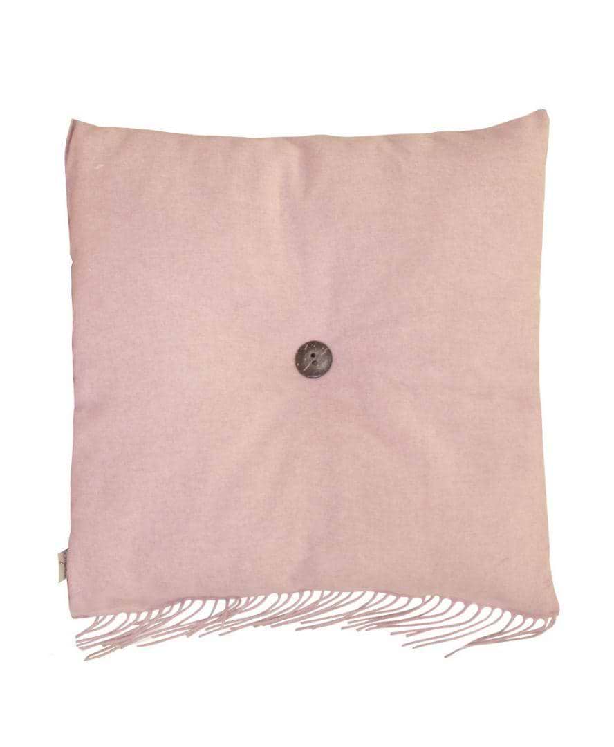 Подушка декоративная Прованс DIJON powder с пуговкой 45х45 см (011249) - Фото 1