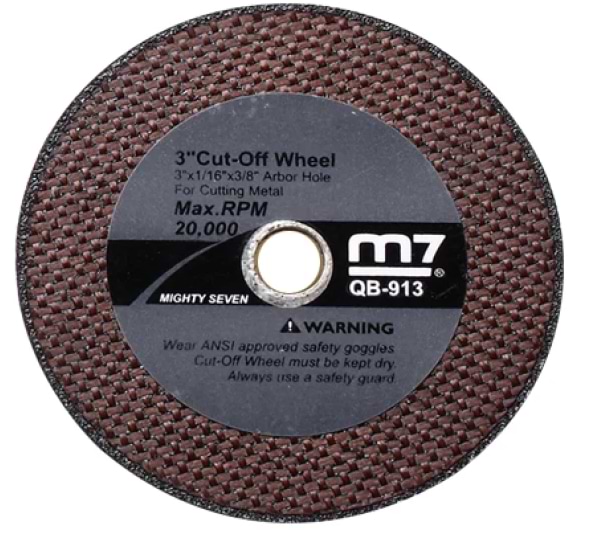 Круг відрізний по металу Mighty Seven 75х1,5х10мм (QB-913)