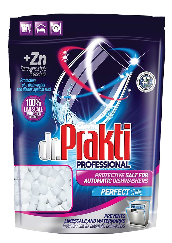 Фото - Соль для посудомоечной машины DR. PRAKTI мини-таблетки 1,5 кг