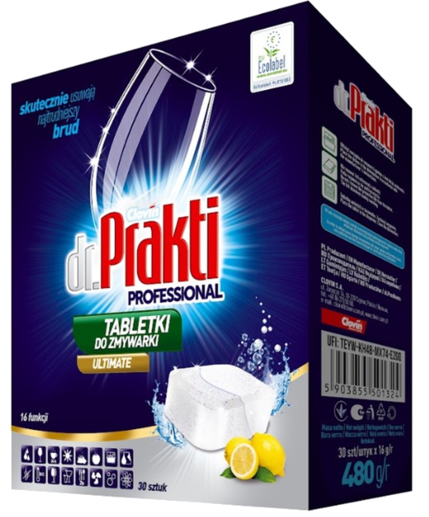 Купити Таблетка для посудомийної машини DR. PRAKTI 30шт - Фото 1 Таблетка для посудомийної машини DR. PRAKTI 30шт - Фото 1