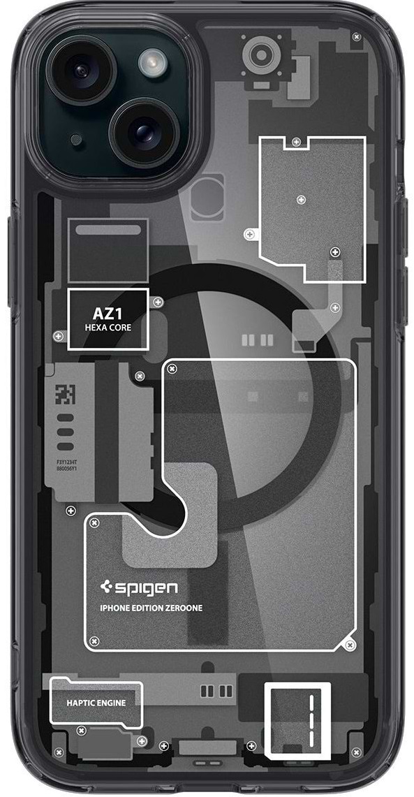Чохол для смартфону Spigen for Apple iPhone 15 Plus Ultra Hybrid MagFit, Zero One (ACS06664) - Фото 1
