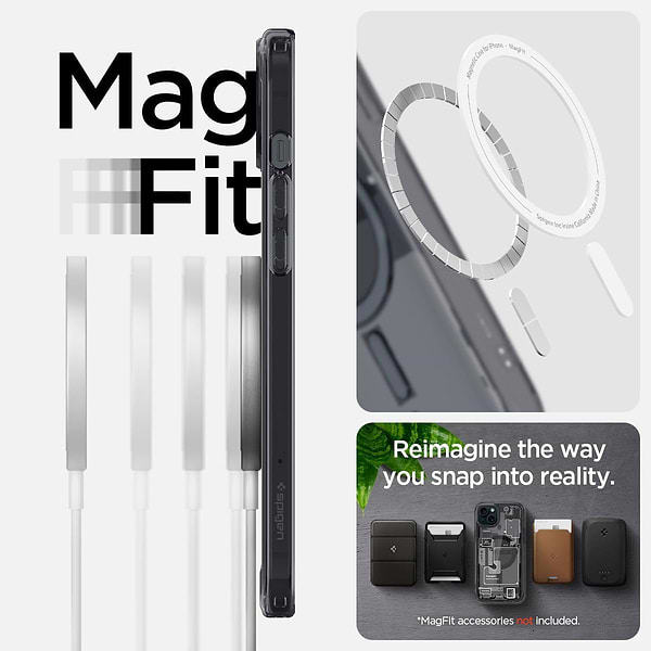 Фото - Чехол для смартфона Spigen for Apple iPhone 15 Plus Ultra Hybrid MagFit, Zero One (ACS06664)