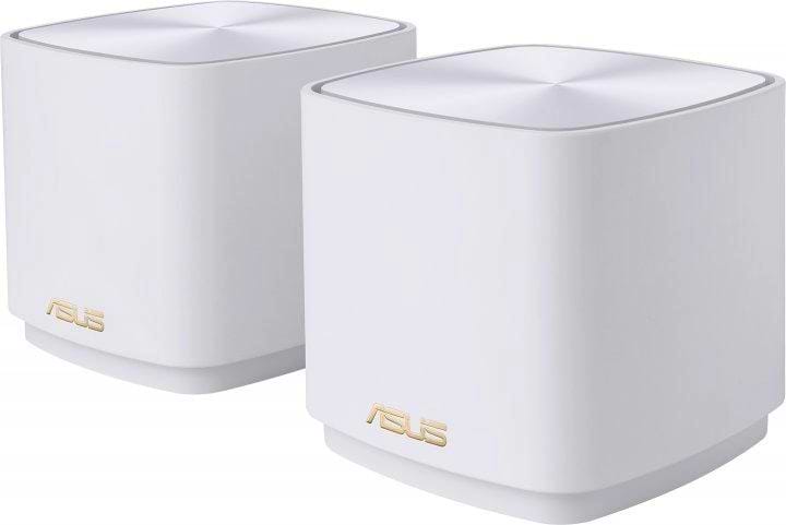 MESH система WiFi6 Asus ZenWiFi XD4 Plus White (2-Pack) - Фото 1