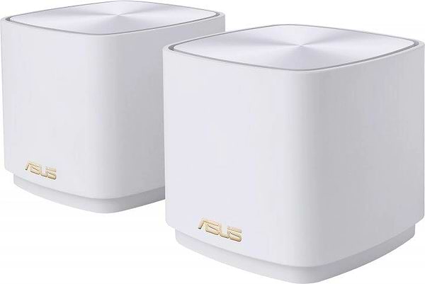 Фото - MESH система WiFi6 Asus ZenWiFi XD4 Plus White (2-Pack)