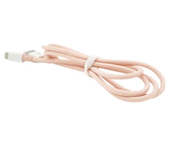 Фото - Кабель синхронизации данных iKaku KSC-723 GAOFEI for iPhone 1 м Pink (KSC-723-P-L)