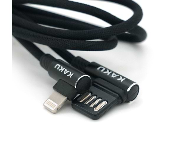 Фото - Кабель iKaku KSC-028 JINDIAN for iPhone 1 м Black (KSC-028-B-L)