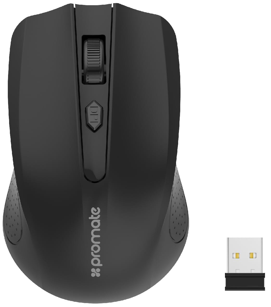 Мышь беспроводная Promate Clix-8 Black - Фото 1