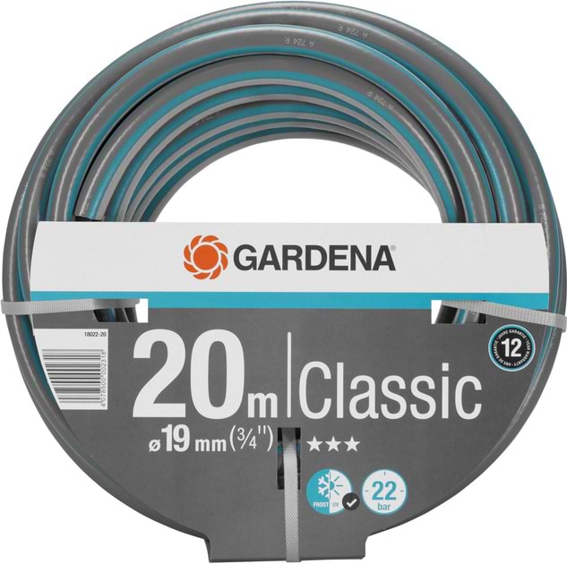 Шланг поливочний Gardena Classic 19 мм (3/4"") 20 м (18022-20.000.00)